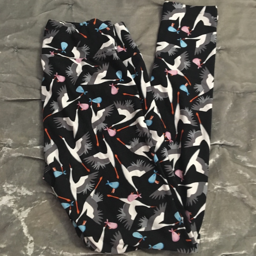 Lularoe Stork Leggings OS